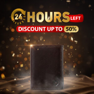 Trifold Baron Wallet - Dark Brown