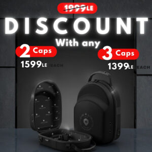 Premium Caps Bag - Black