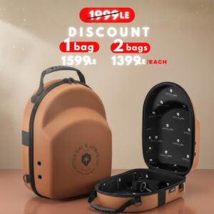 Premium Caps Bag - Brown