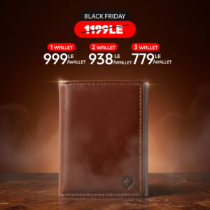 Trifold Baron Wallet - Cinnamon Brown