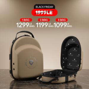 Premium Caps Bag - Light Beige