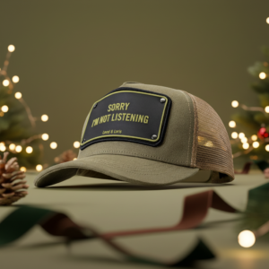 Sorry Im Not Listening - Unisex Trucker Cap