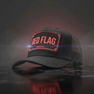 Red Flag Unisex trucker Cap