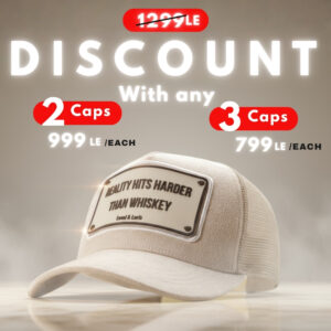 Reality Hits harder than whisky Unisex Trucker cap