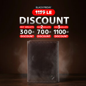 Trifold Baron Wallet - Dark Brown