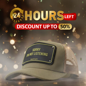 Sorry Im Not Listening - Unisex Trucker Cap