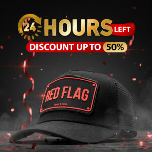 Red Flag Unisex trucker Cap