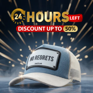 No Regrets Unisex Trucker Cap