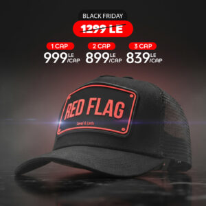 Red Flag Unisex trucker Cap