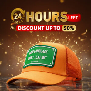 Love Language Dont Text Me Unisex Trucker Cap