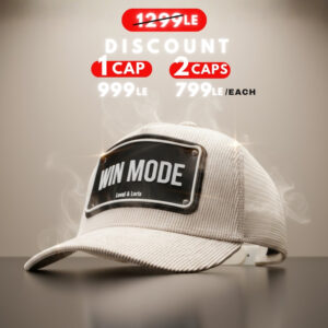 Win Mode Unisex trucker Cap