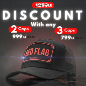 Red Flag Unisex trucker Cap