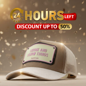 I Drink and I Know Things Unisex Trucker Cap