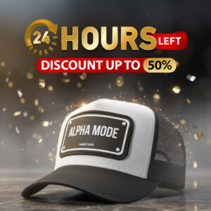 Alpha mode unisex trucker cap