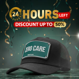 Zero Care ( Black Edition ) Unisex Trucker Cap