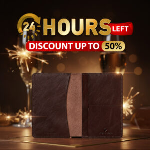 Marquess Passport wallet - Dark Brown