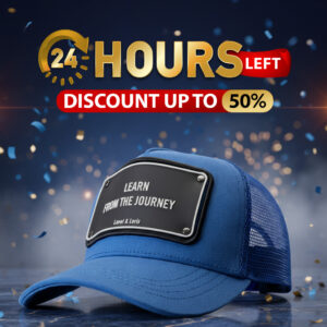 Learn From The Journey - Unisex Trucker Cap