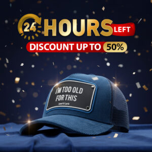 I am too old for this - unisex trucker cap