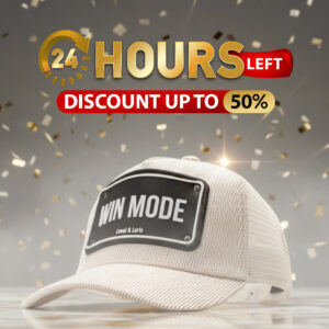 Win Mode Unisex trucker Cap