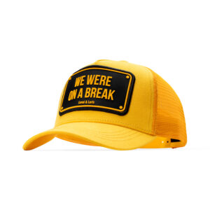 We Were On a Break Unisex Trucker Cap