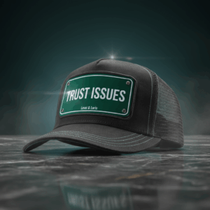 Trust Issues Unisex Trucker cap ( Metal Edition )