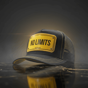 No Limits Unisex trucker Cap ( Metal Edition )