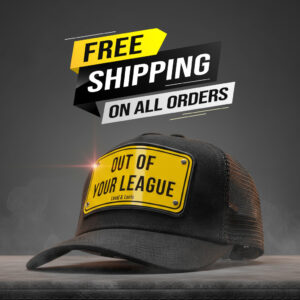 Out of Your League ( Metal edition ) Unisex Trucker cap