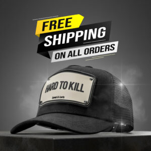 Hard To Kill ( Black edition ) Unisex Trucker Cap