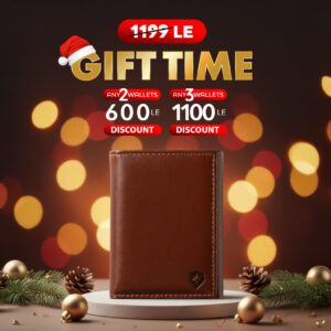 Trifold Baron Wallet - Cinnamon Brown