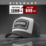 Alpha mode unisex trucker cap