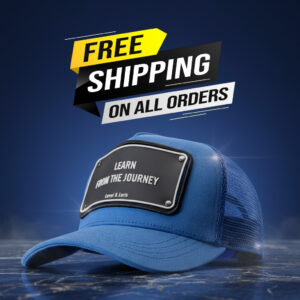 Learn From The Journey - Unisex Trucker Cap