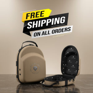 Premium Caps Bag - Light Beige