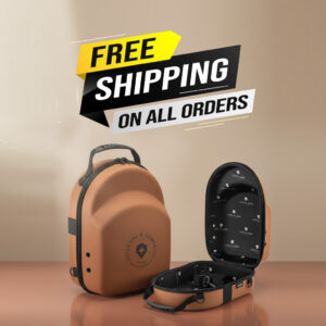 Premium Caps Bag - Brown