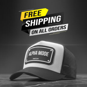 Alpha mode unisex trucker cap