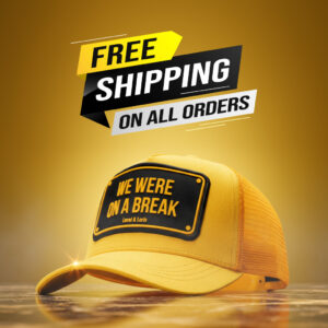 We Were On a Break Unisex Trucker Cap