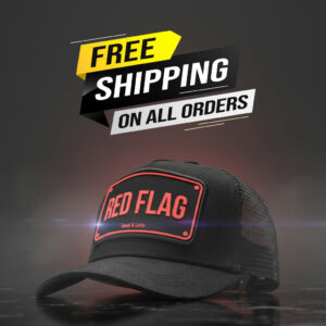 Red Flag Unisex trucker Cap