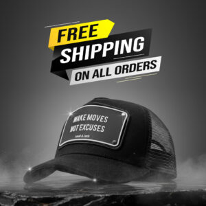 Make Moves Not Excuses Unisex Trucker Cap