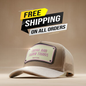 I Drink and I Know Things Unisex Trucker Cap
