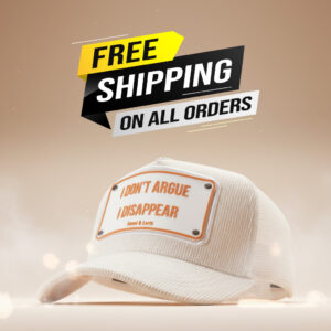 I Dont Argue , I Disappear unisex trucker cap