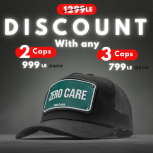 Zero Care ( Black Edition ) Unisex Trucker Cap