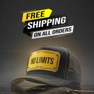 No Limits Unisex trucker Cap ( Metal Edition )