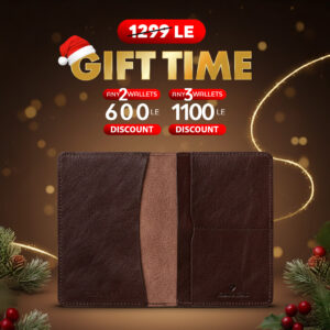 Marquess Passport wallet - Dark Brown