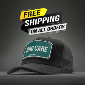 Zero Care ( Black Edition ) Unisex Trucker Cap