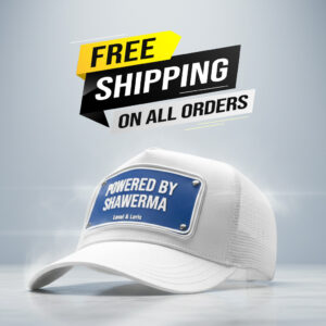 Powered By Shawerma Unisex Trucker Cap