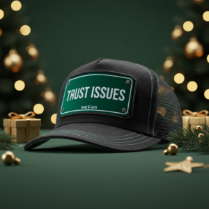 Trust Issues Unisex Trucker cap ( Metal Edition )