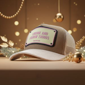 I Drink and I Know Things Unisex Trucker Cap