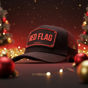 Red Flag Unisex trucker Cap