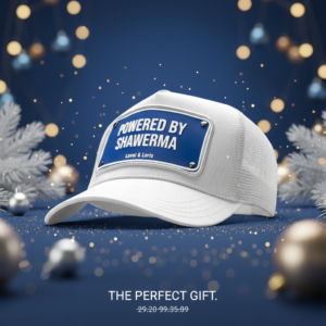 Powered By Shawerma Unisex Trucker Cap