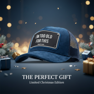 I am too old for this - unisex trucker cap