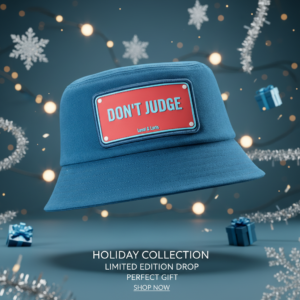 Dont Judge Unisex Bucket Hat